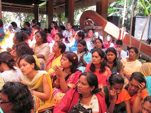 December Homa at the Mauritius Spiritual Park