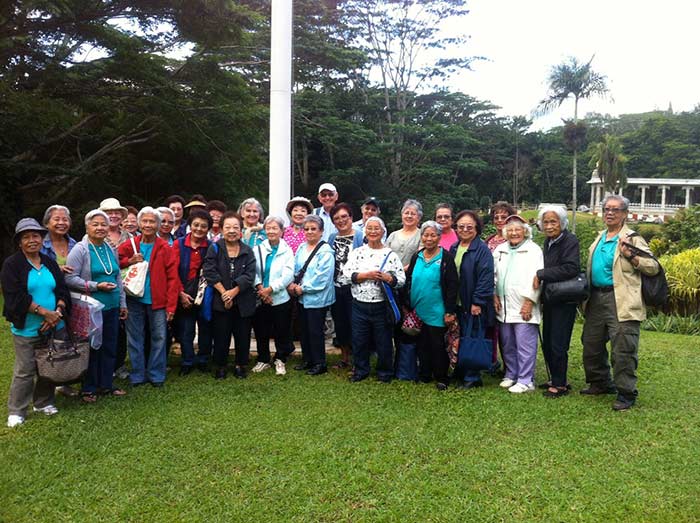 Kauai Seniors Visit the Monastery