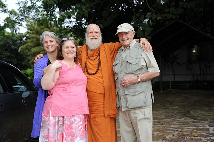 Family Visits The Monastery