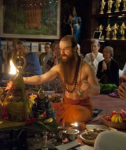 Puvaneswary Receives Vishesha Diksha