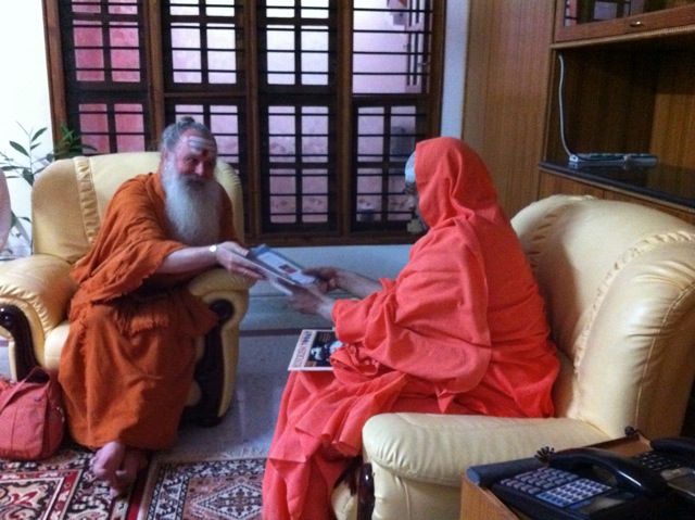 Monks Leave Mysore, on to Bengaluru, Delhi
