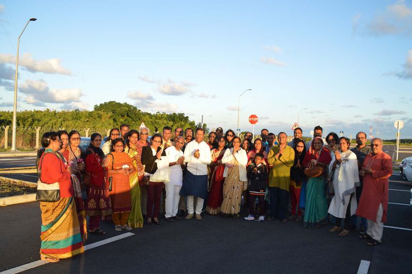 Satguru's Arrival in Mauritius