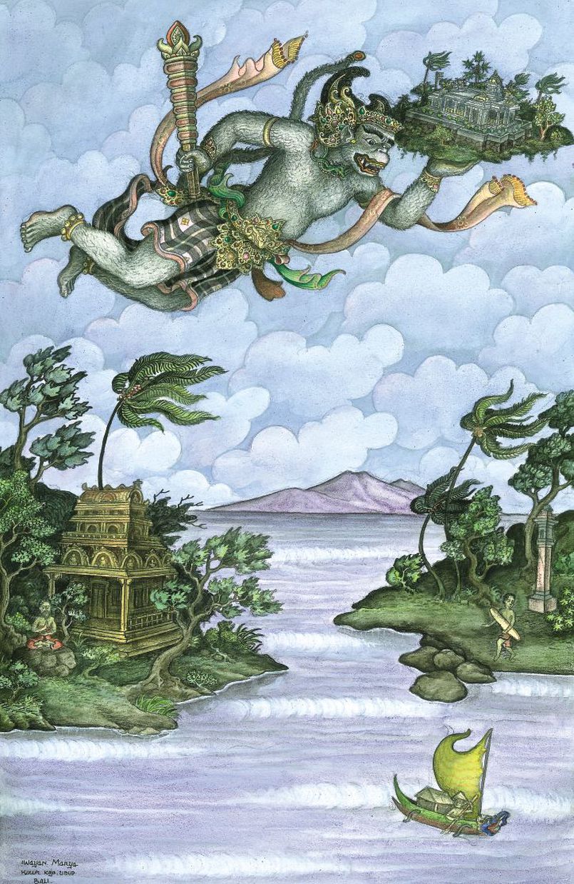 Hanuman's Many Forms