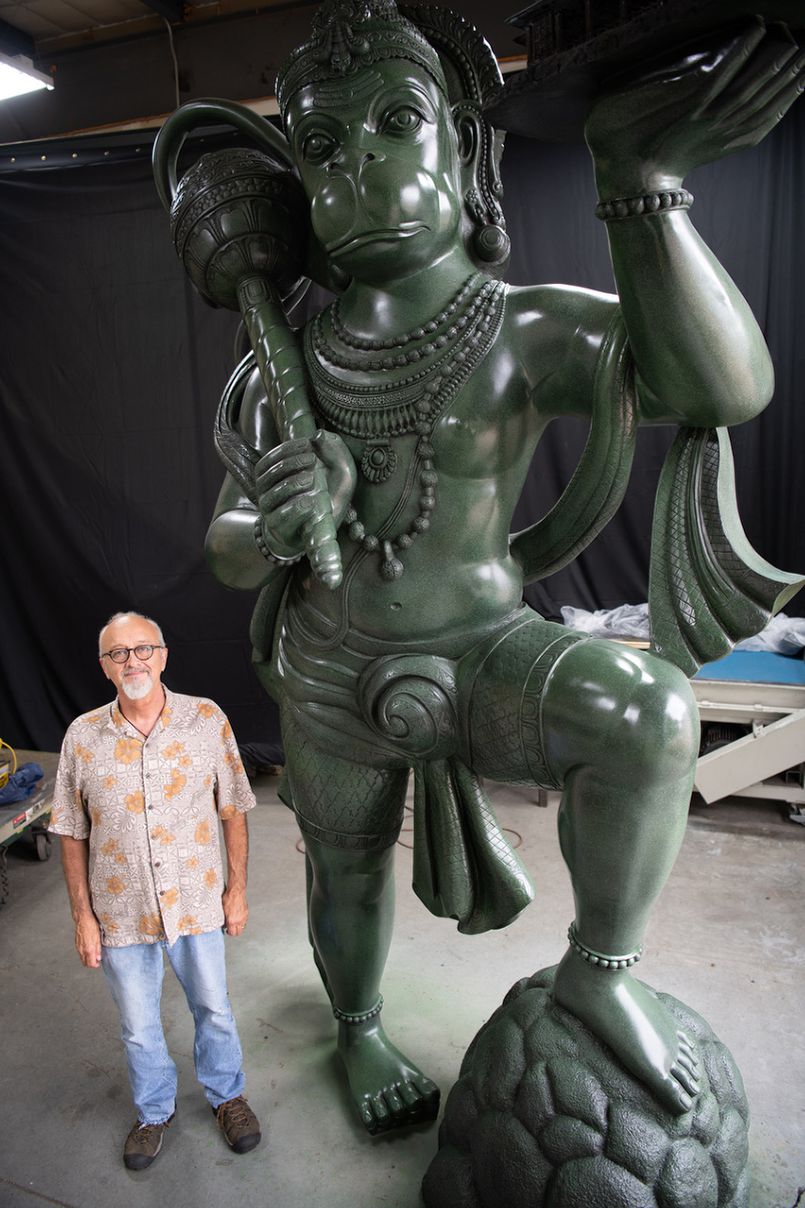 Making Hanuman's Mountain