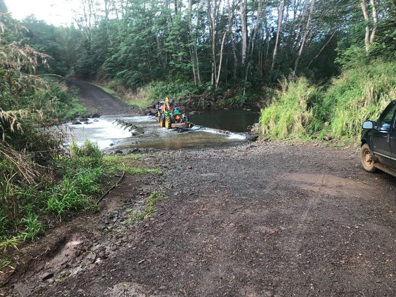 Clearing the Ford Culverts