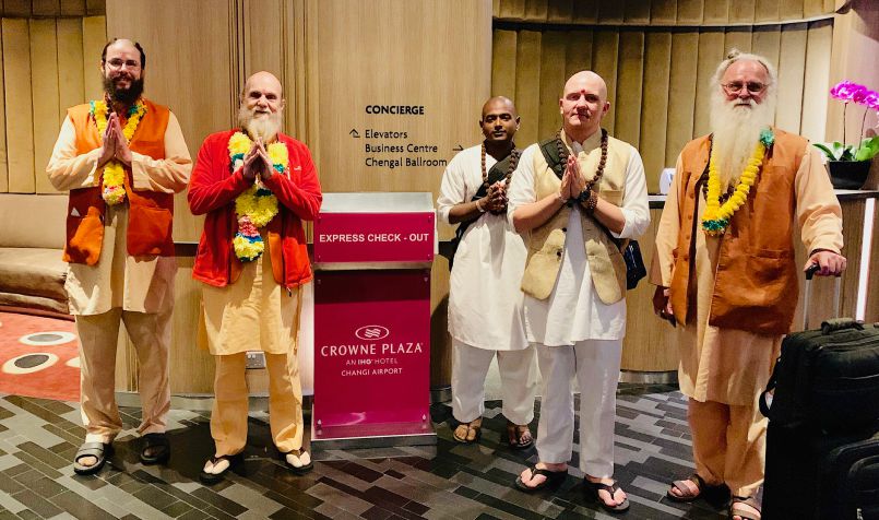 Innersearch Team Arrives Safely In Asia