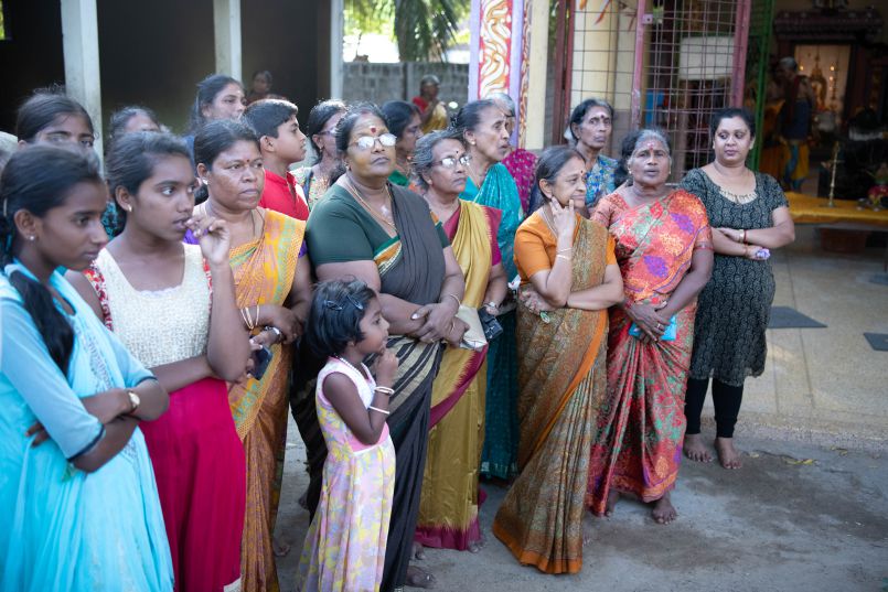 Parade to Kopay Subramuniya Kottam and Gurudeva Pada Puja