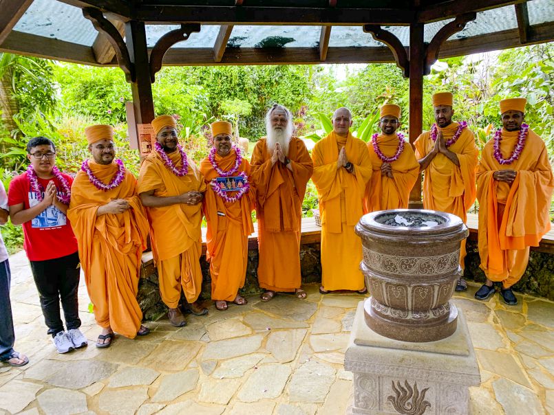 A Visit From Our Monastic Brothers