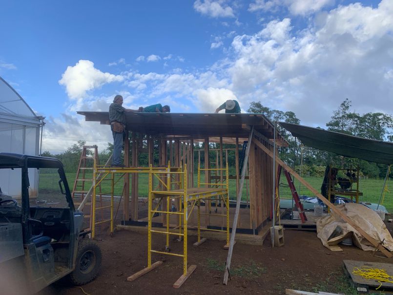 Completing the Greenhouse Headhouse