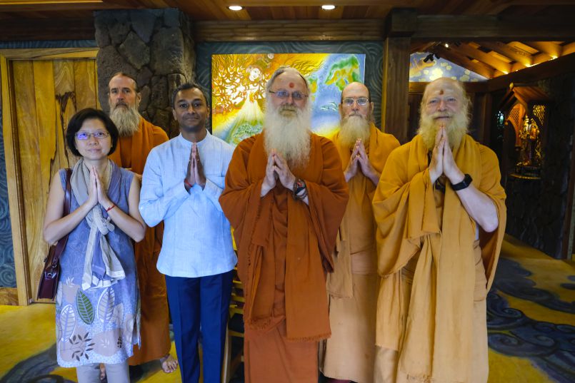 A Visit from Sivakumar and Lavanya