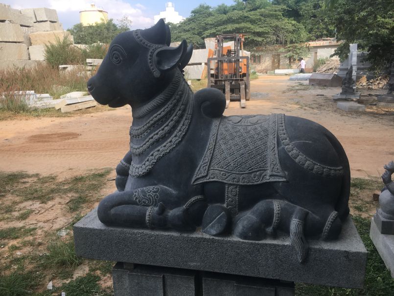 Iraivan Temple's New Nandi