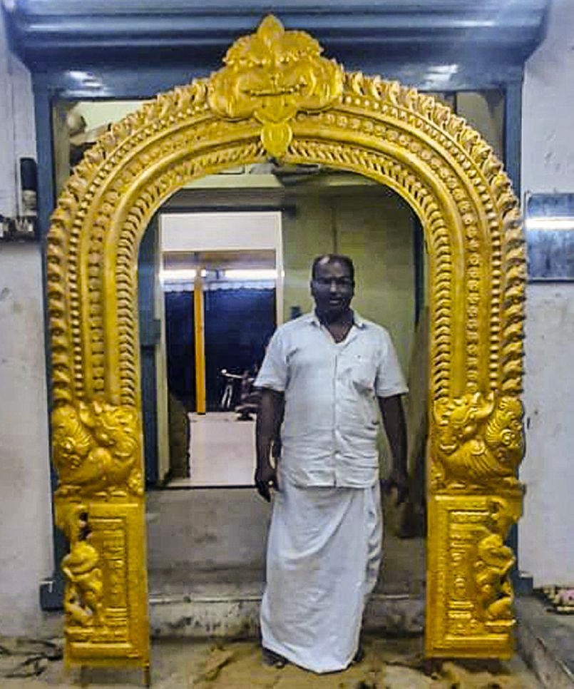 A Preview of Iraivan Temple's Tiruvasi