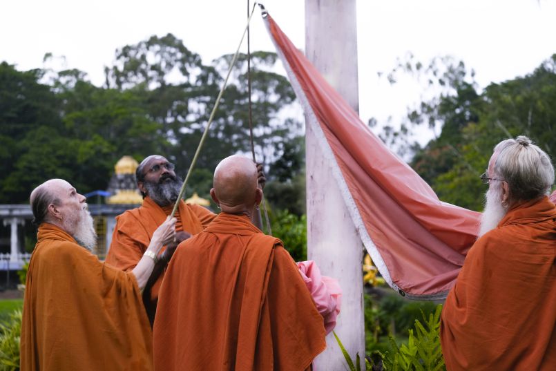 Raising the Flag for the Moksha Ritau