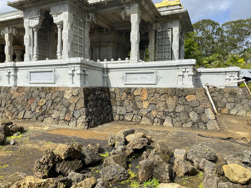 Lava Rock Plinth