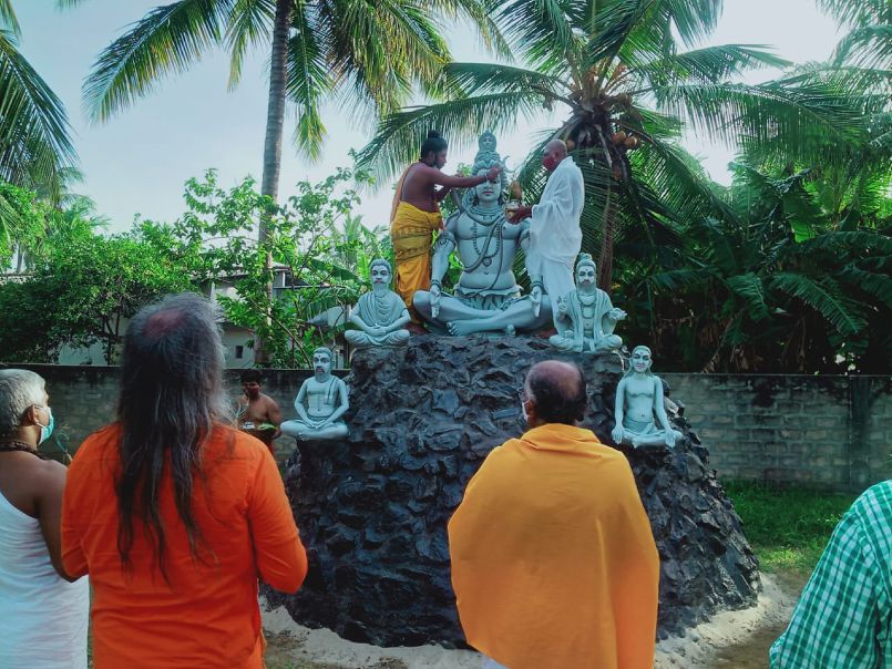 Siva's mount Kailas in Kopay
