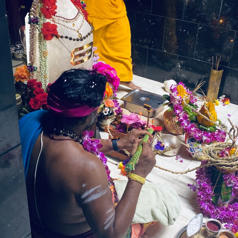 Final Portion of Bala Alaya Puja
