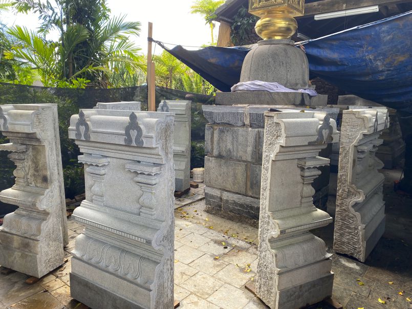 Nandi Mandapam Cladding Progress