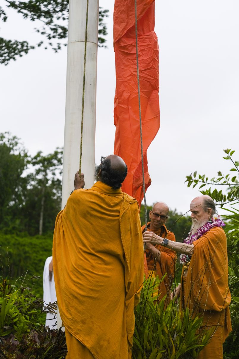 2023 Nartana Ritau Homa and Flag Raising