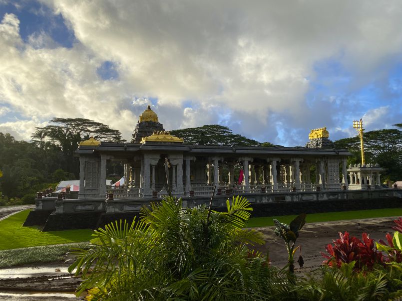 Iraivan Temple Crystal Sivalinga Installation livestream highlights
