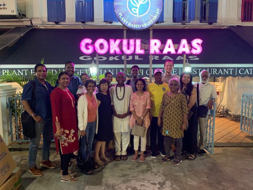 A Swami and a Yogi in Singapore