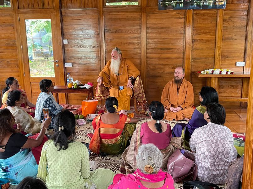 Mauritius Visit 2023-- Ladies Satsang