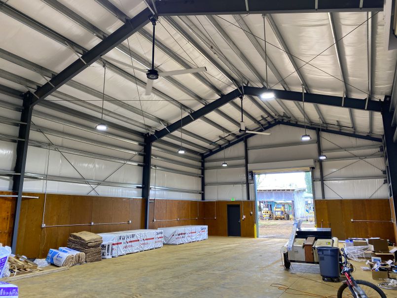 Metal Building Progress