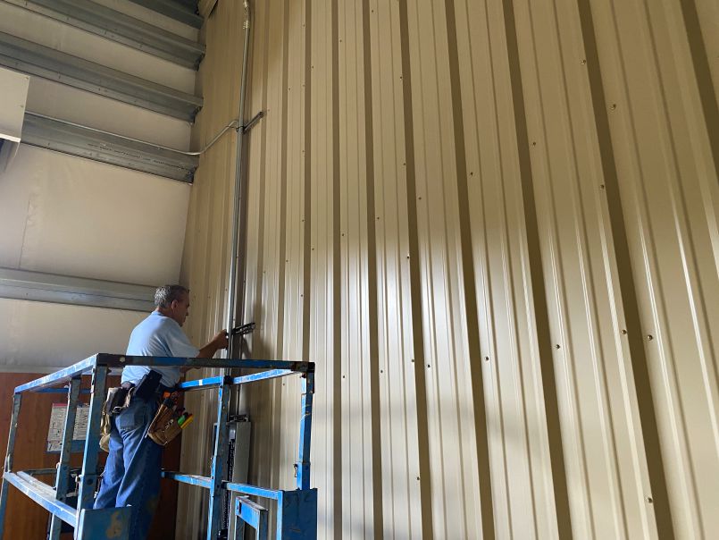 Electrifying the New Machine Shop Building and Office