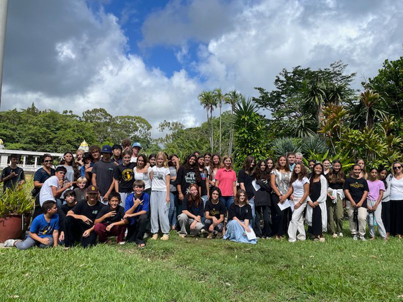 Island School Visit, and San Marga Ganesha Shrine