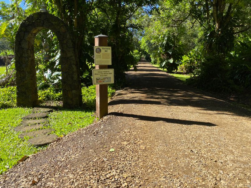 San Marga Path Paving Update