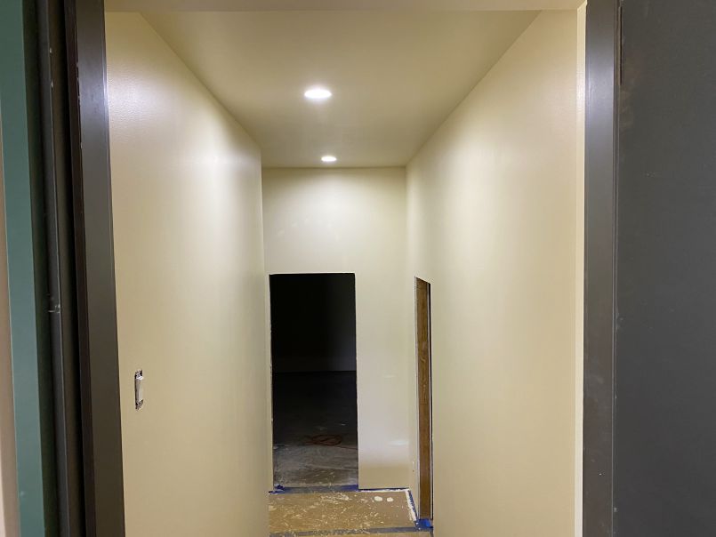 New Siddhidata Kulam Building Downstairs Painting