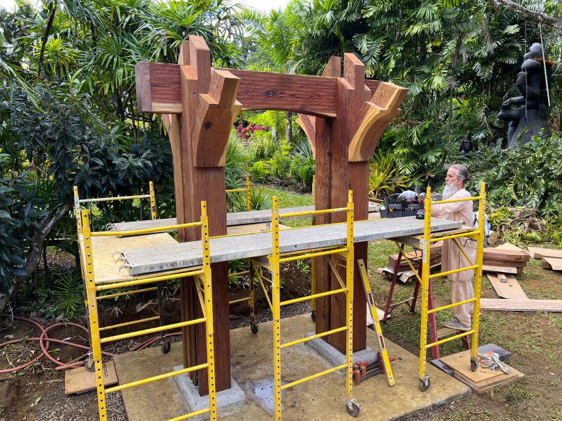 Granite Bell Tower Installation Part 2